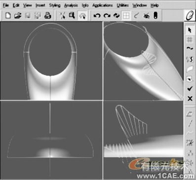 proe曲線曲面建模探討proe技術(shù)圖片3