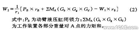 使用SolidWorks有限元分析設(shè)計(jì)液壓挖掘機(jī)伸縮臂+學(xué)習(xí)資料圖片3