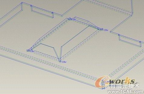proe中鈑金法蘭壁的設(shè)計(jì)proe模型圖圖片10