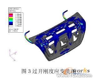 汽車行李箱剛度有限元分析solidworks simulation學習資料圖片4