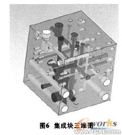 SolidWorks軟件的液壓集成塊設(shè)計(jì)solidworks仿真分析圖片圖片6