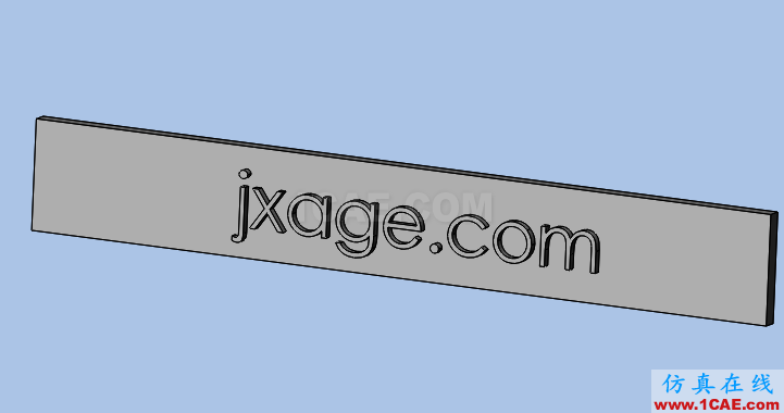 solidworks如何創(chuàng)建拉伸文字？solidworks simulation技術(shù)圖片8