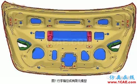 HyperWorks在汽車行李箱優(yōu)化中的應(yīng)用hypermesh技術(shù)圖片1