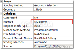 ANSYS Workbench中劃分網(wǎng)格的幾種方法（入門篇）ansys workbanch圖片9