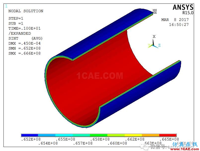 熱應力專題-間接法熱應力分析-以保溫管道為例ansys workbanch圖片10