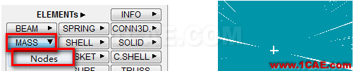 ANSA中如何使用質(zhì)量點(diǎn)保持質(zhì)量平衡ANSA應(yīng)用技術(shù)圖片9