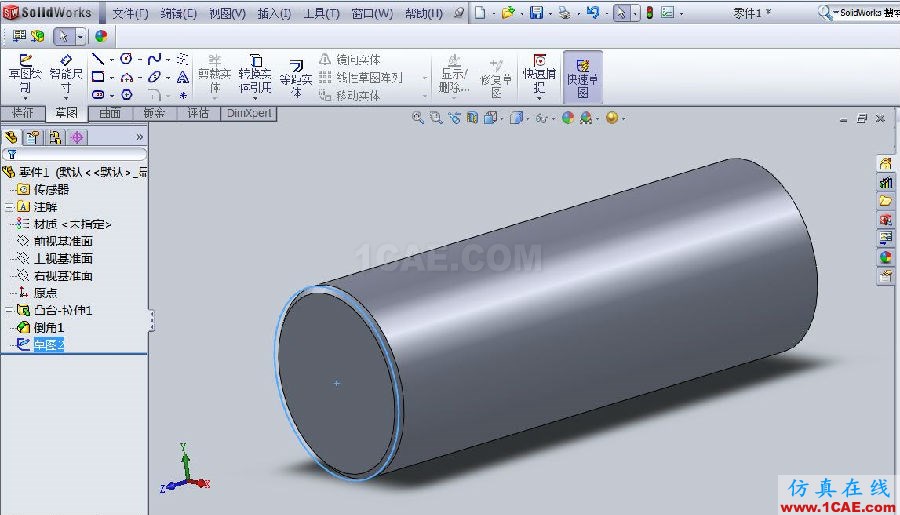 【實用技巧】SOLIDWORKS 螺紋的幾種繪制方法solidworks simulation分析圖片6