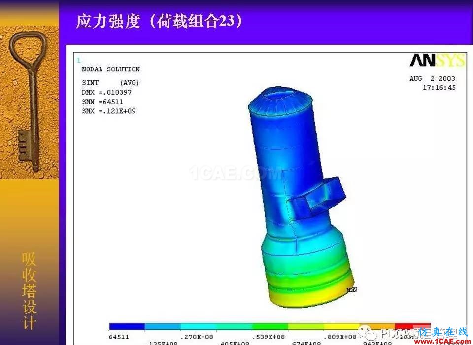 吸收塔易拉罐Ansys有限元分析案例圖解ansys培訓(xùn)課程圖片24