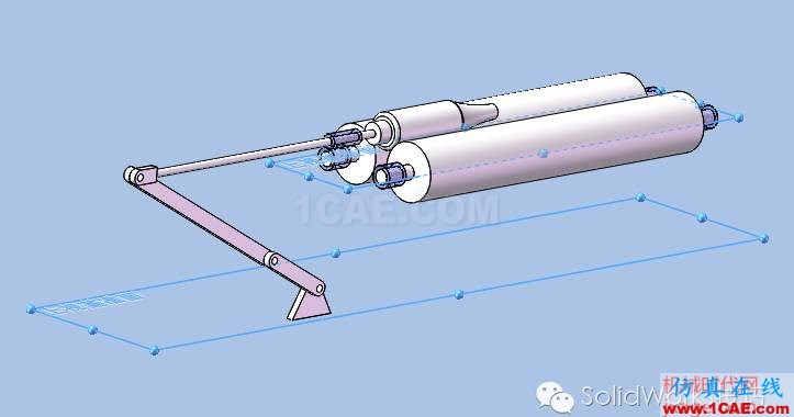 SolidWorks洗瓶機(jī)構(gòu)運動仿真solidworks simulation學(xué)習(xí)資料圖片10