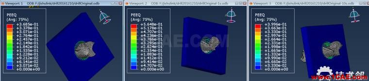 Abaqus仿真drill（鉆孔）過程abaqus有限元資料圖片17