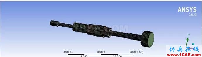 Workbench在DesignModeler中利用txt文件建軸類零件模型ansys培訓課程圖片6