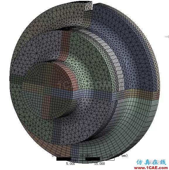 實例操作|新能源汽車用永磁電機(jī)轉(zhuǎn)子的全磚形單元劃分方法Maxwell技術(shù)圖片43