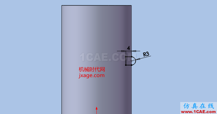 solidworks如何使用投影曲線？solidworks simulation技術(shù)圖片16