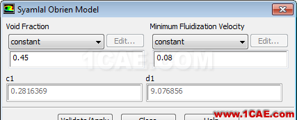 FLUENT中歐拉多相流的曳力函數(shù)模型fluent分析案例圖片2