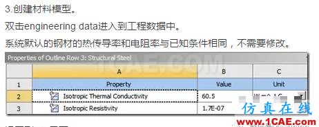 WORKBENCH對通電導(dǎo)線的熱分析ansys workbanch圖片3