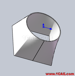 『實(shí)用技巧』用SolidWorks制作天方地圓的展開(kāi)教程，簡(jiǎn)單一看就會(huì)！solidworks simulation分析案例圖片9