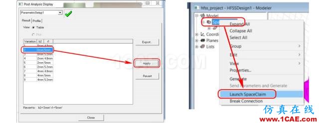 技術分享 | SpaceClaim與HFSS幾何參數(shù)雙向互動HFSS培訓課程圖片11