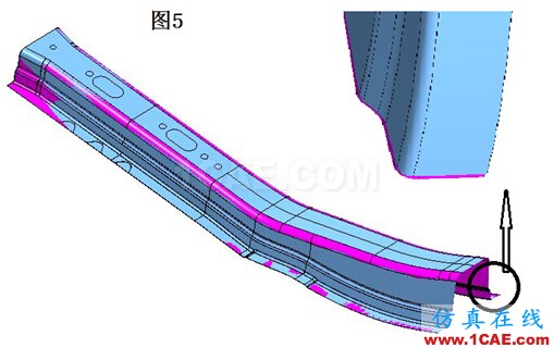 基于ThinkDesign及Autoform的汽車高強板制件參數(shù)化的回彈補償解決方案autoform汽車仿真圖片4