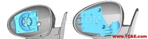 汽車后視鏡抖動的試驗(yàn)和仿真分析ansys仿真分析圖片7