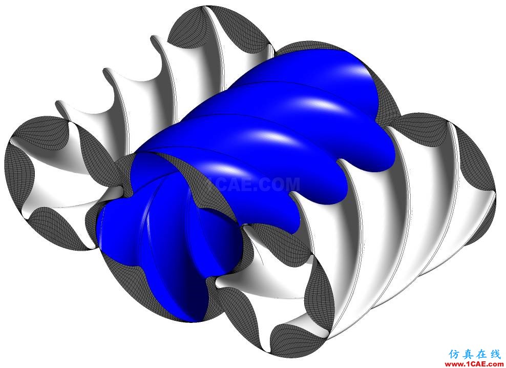 PumpLinx螺桿機(jī)械前處理工具SCORG使用FAQPumplinx旋轉(zhuǎn)機(jī)構(gòu)有限元分析圖片2