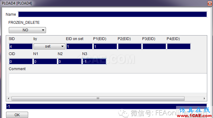 ANSA中Nastran多工況分析設置——線性靜力分析ANSA分析圖片6