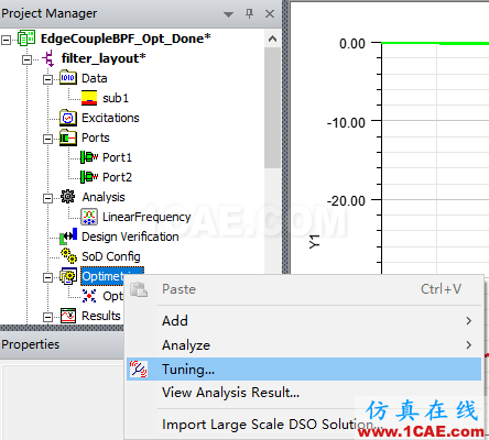 HFSS案例實(shí)時調(diào)諧（Tuning）仿真Circuit+HFSSHFSS結(jié)果圖片13