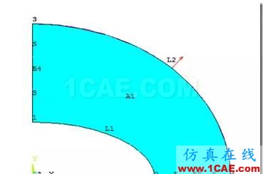 基于ANSYS APDL的橢圓膜的自適應(yīng)網(wǎng)格劃分的靜力學分析ansys結(jié)構(gòu)分析圖片7