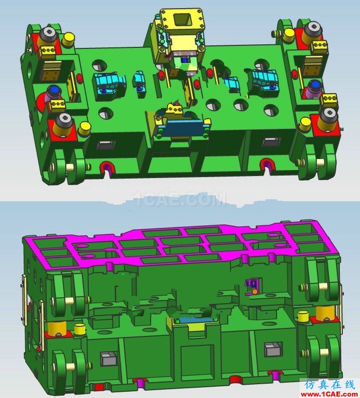 UG7.5大型汽車覆蓋件五金沖壓模具設計拉延沖孔整形CAE視頻教程