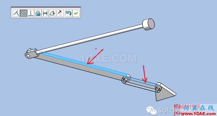 SolidWorks洗瓶機(jī)構(gòu)運動仿真solidworks simulation培訓(xùn)教程圖片4