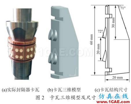 [鉆井技術(shù):178]水平井封隔器卡瓦的有限元分析及結(jié)構(gòu)改ansys分析案例圖片2