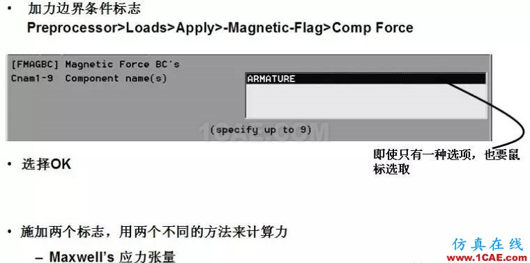 基于ANSYS的簡(jiǎn)單直流致動(dòng)器Maxwell培訓(xùn)教程圖片23