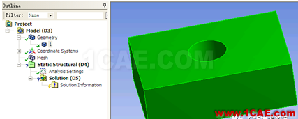 【技術(shù)篇】在WORKBENCH中關(guān)聯(lián)幾何模型和有限元模型ansys workbanch圖片18