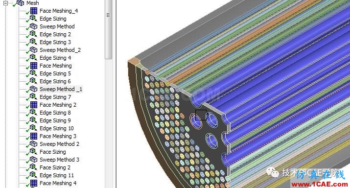 ANSYS Workbench Meshing網(wǎng)格錄制Start Recording的方法說明ansys圖片4