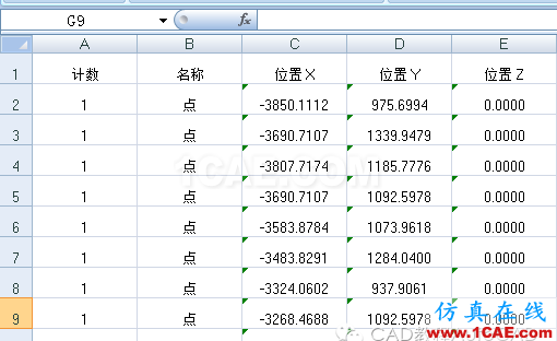 cad中批量導(dǎo)出坐標(biāo)的方法【AutoCAD教程】AutoCAD培訓(xùn)教程圖片12