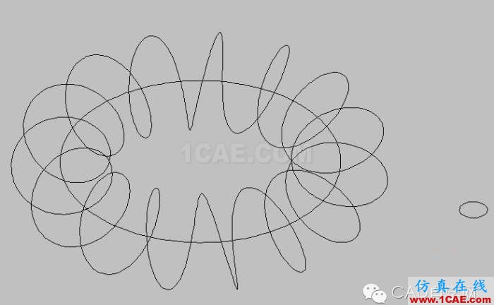 AutoCAD環(huán)形彈簧做法二AutoCAD分析圖片7