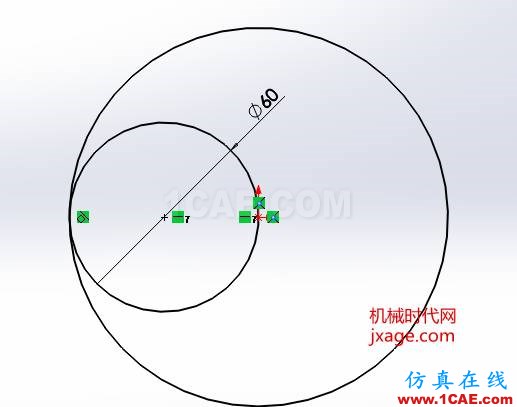 SolidWorks如何通過掃描創(chuàng)建太極圖？solidworks仿真分析圖片2