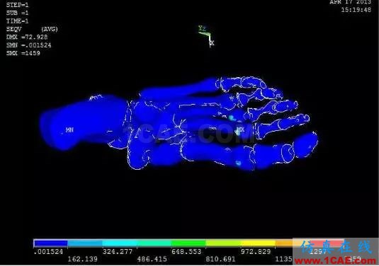 奚夢瑤維密第一摔與有限元仿真ansys結(jié)果圖片11