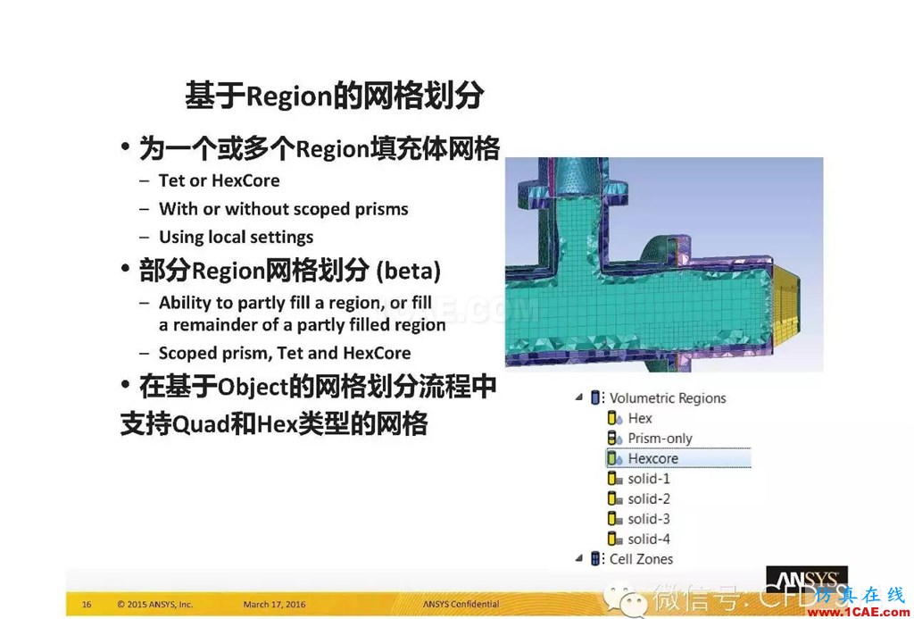 ANSYS17.0新技術資料分享：Fluent Meshing R17.0 革命性網格生成界面及流程fluent分析案例圖片20