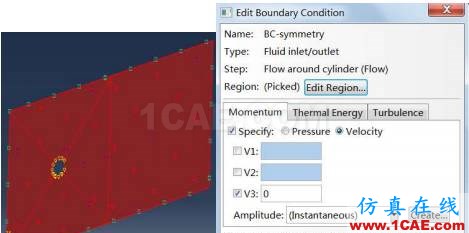 ABAQUS CFD 模擬卡門渦階abaqus有限元仿真圖片14