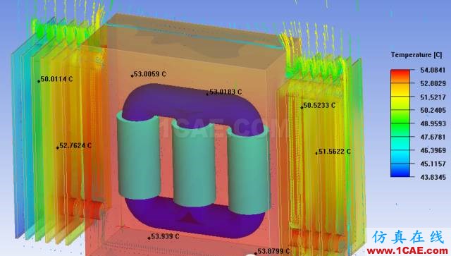 Icepak培訓(xùn)教程:對變壓器進(jìn)行不同環(huán)境下的散熱模擬計算ansys圖片6