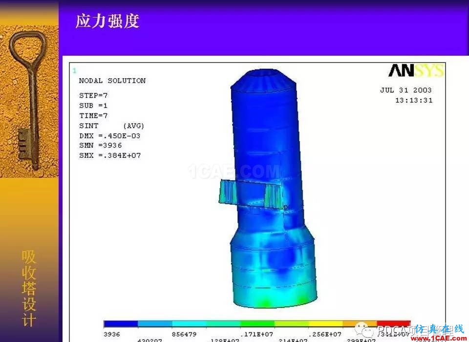 吸收塔易拉罐Ansys有限元分析案例圖解ansys結(jié)果圖片15