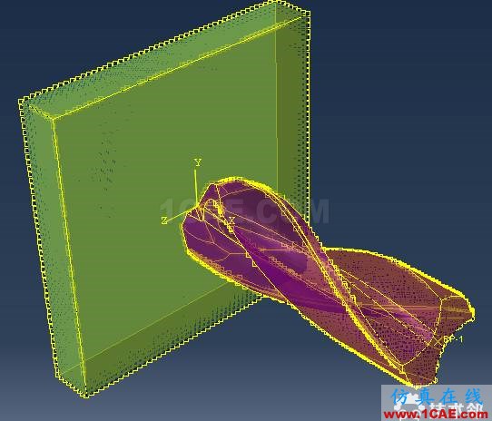 Abaqus仿真drill（鉆孔）過程abaqus有限元圖片10