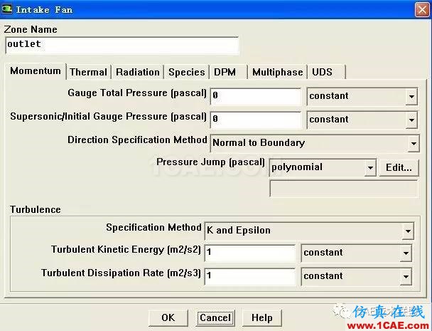 Fluent邊界條件設置fluent流體分析圖片10