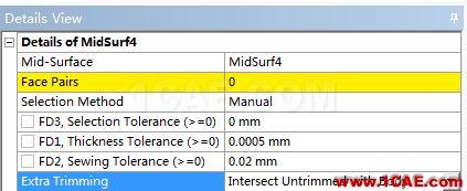 ANSYS Workbench 抽中面【轉(zhuǎn)發(fā)】ansys分析案例圖片2