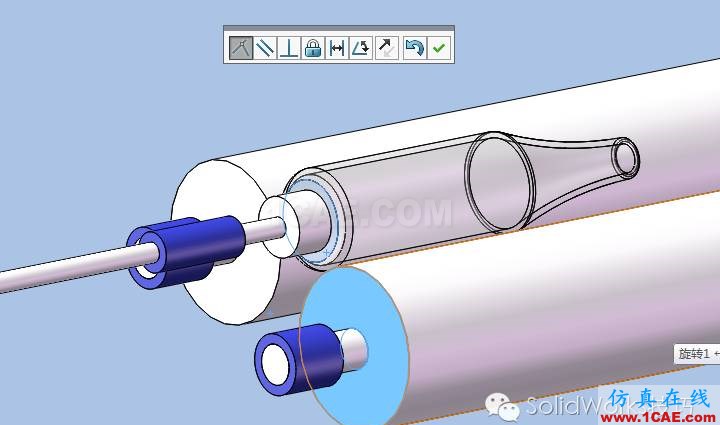 SolidWorks洗瓶機(jī)構(gòu)運動仿真solidworks simulation學(xué)習(xí)資料圖片9