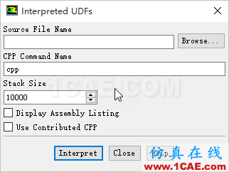 Fluent UDF【7】：解釋型UDF【轉(zhuǎn)發(fā)】fluent仿真分析圖片2