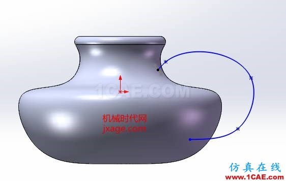 solidworks如何使用放樣特征？solidworks simulation培訓教程圖片8