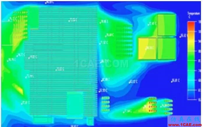 應用 | Icepak應用于PCI-e板卡的熱設計優(yōu)化ansys結果圖片3