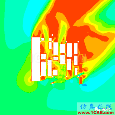 CFD在海上平臺(tái)方位設(shè)計(jì)中的應(yīng)用【轉(zhuǎn)發(fā)】fluent分析圖片5