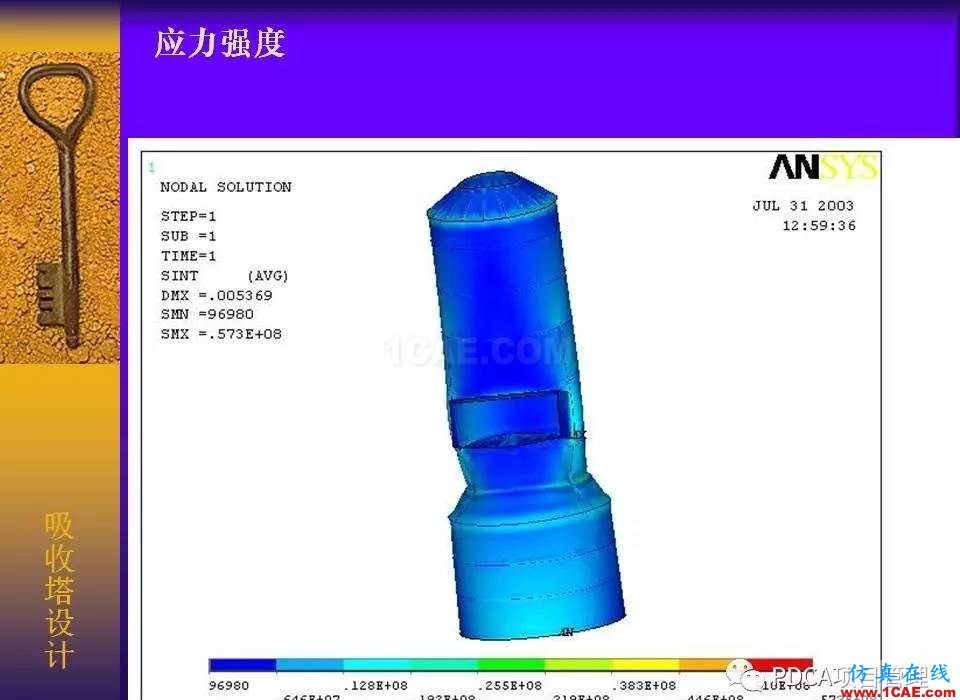 吸收塔易拉罐Ansys有限元分析案例圖解ansys結(jié)構(gòu)分析圖片8